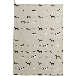 Woof Multi Dogs Tea Towel