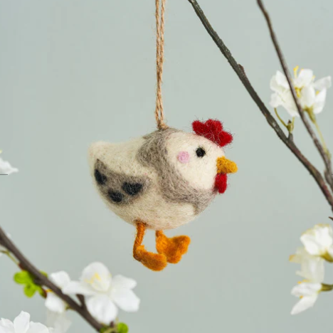 Felt Chicken Decoration