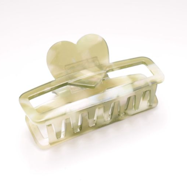 Heart Hair Claw Clip