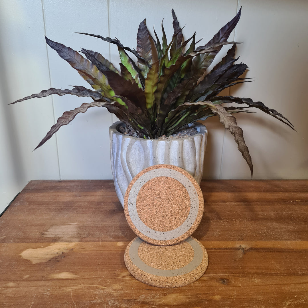 Earth Cork Coasters