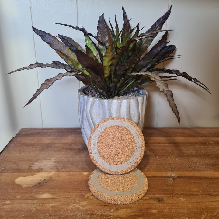 Earth Cork Coasters
