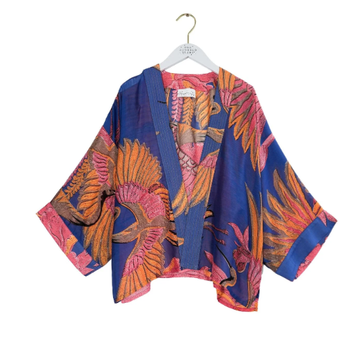Crane Kimono