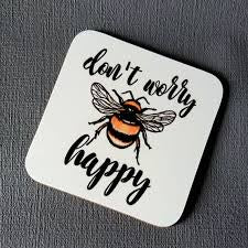 Bee Happy Coaster