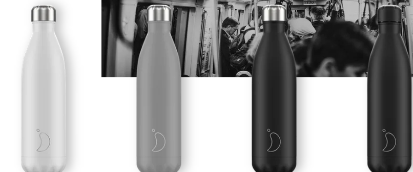 Chilly's Monochrome 750ml Bottle