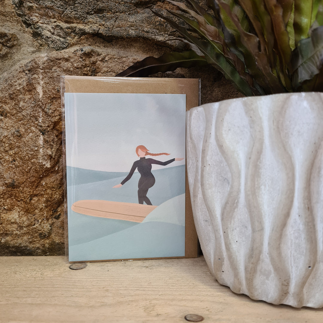 Ginger Lady Slider Card
