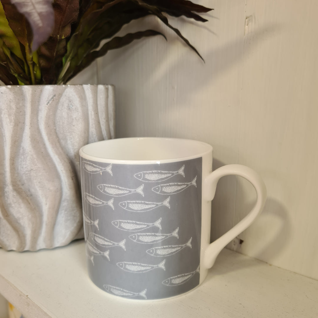 Fish Fine Bone China Mug
