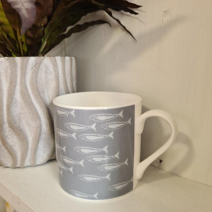Fish Fine Bone China Mug