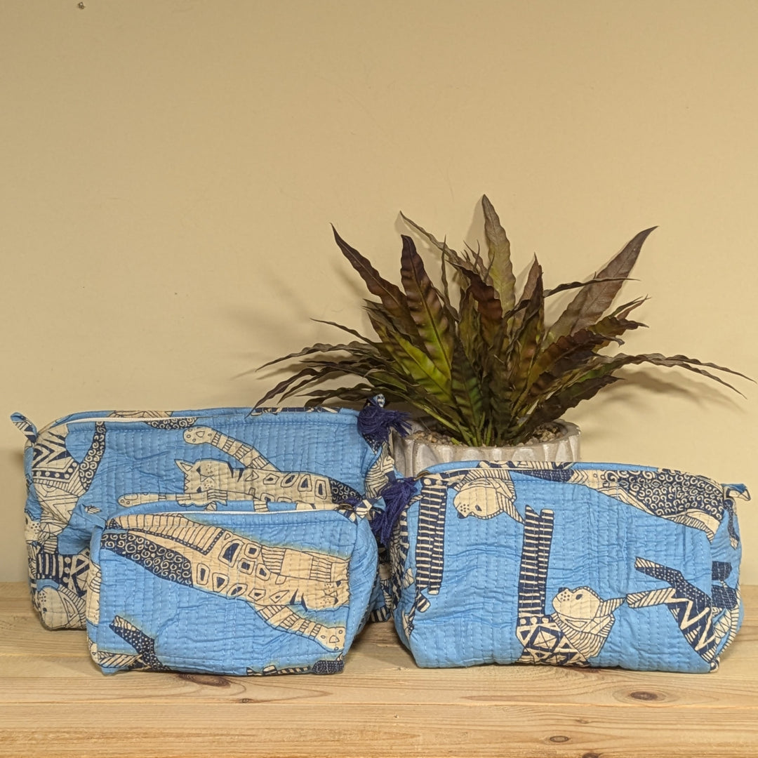 Egyptian Cat Make-Up Bags