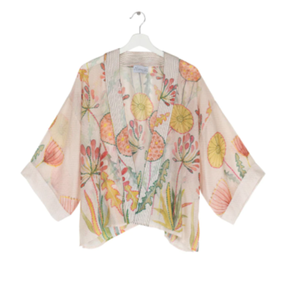 Pop Flowers Kimono