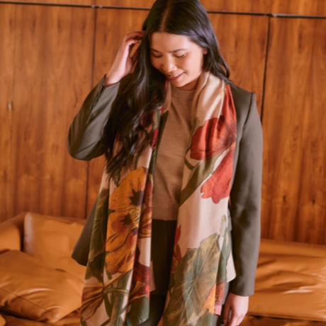 Nastusium Fawn Scarf