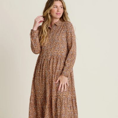 Painted Spot Maxi Dress