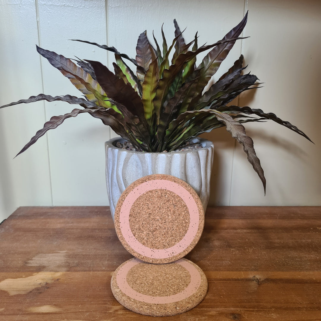 Earth Cork Coasters
