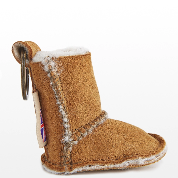 Sheepskin Boot Keyring by Celtic and Co