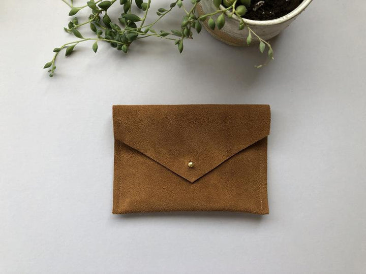 Handmade Suede Purse