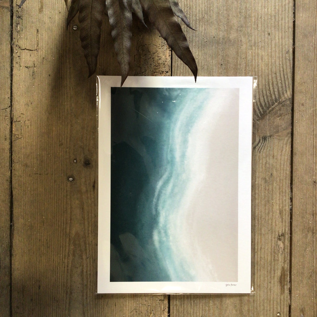 Atlantic Swell A4 Print