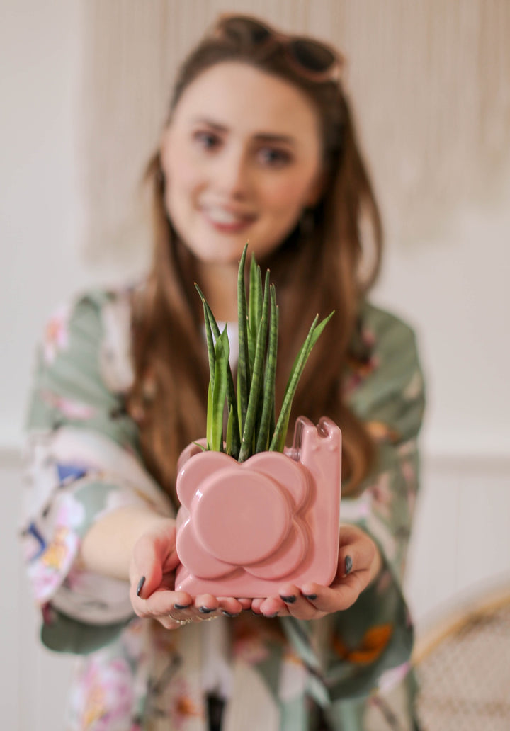 Snail Shaped Planter