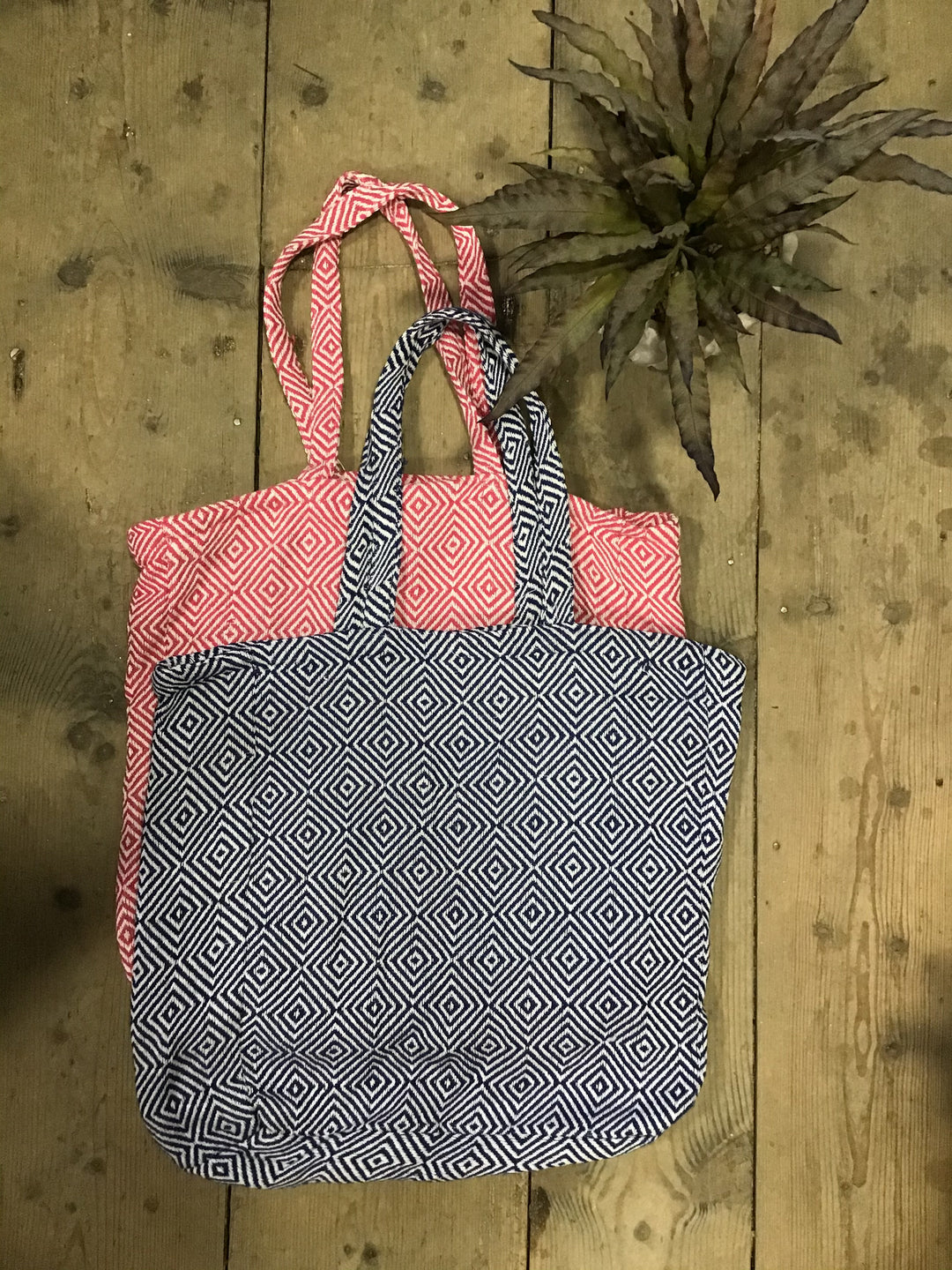Diamond Woven Bag