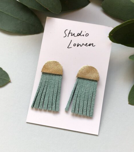 Jellyfish Tassel Earrings