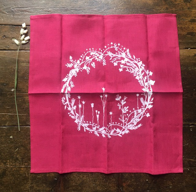 Christmas Wreath Napkins