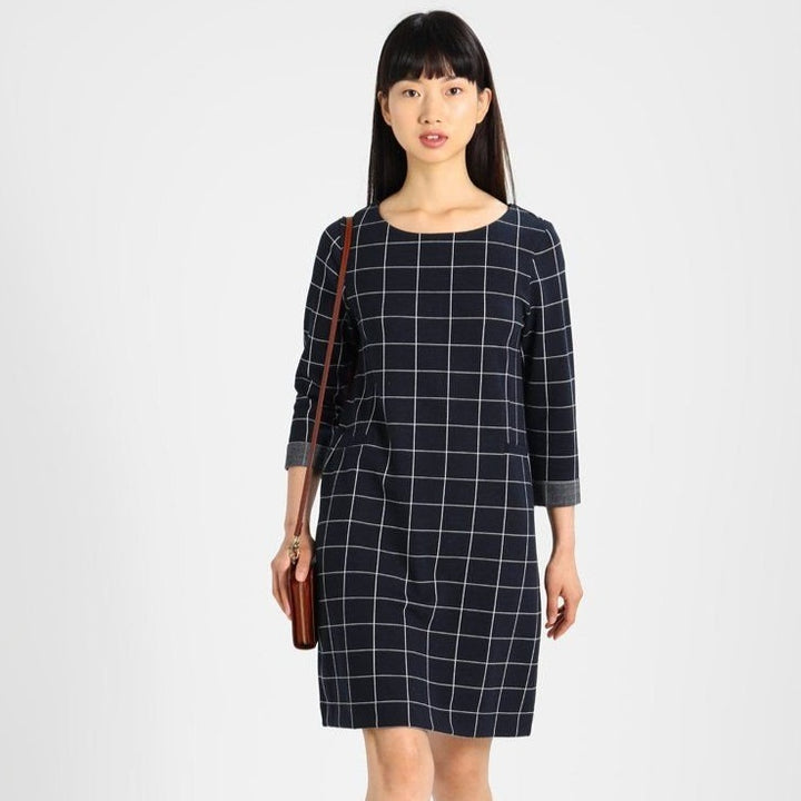 Fairtone Dress - Artwork Blue + White - Part Two