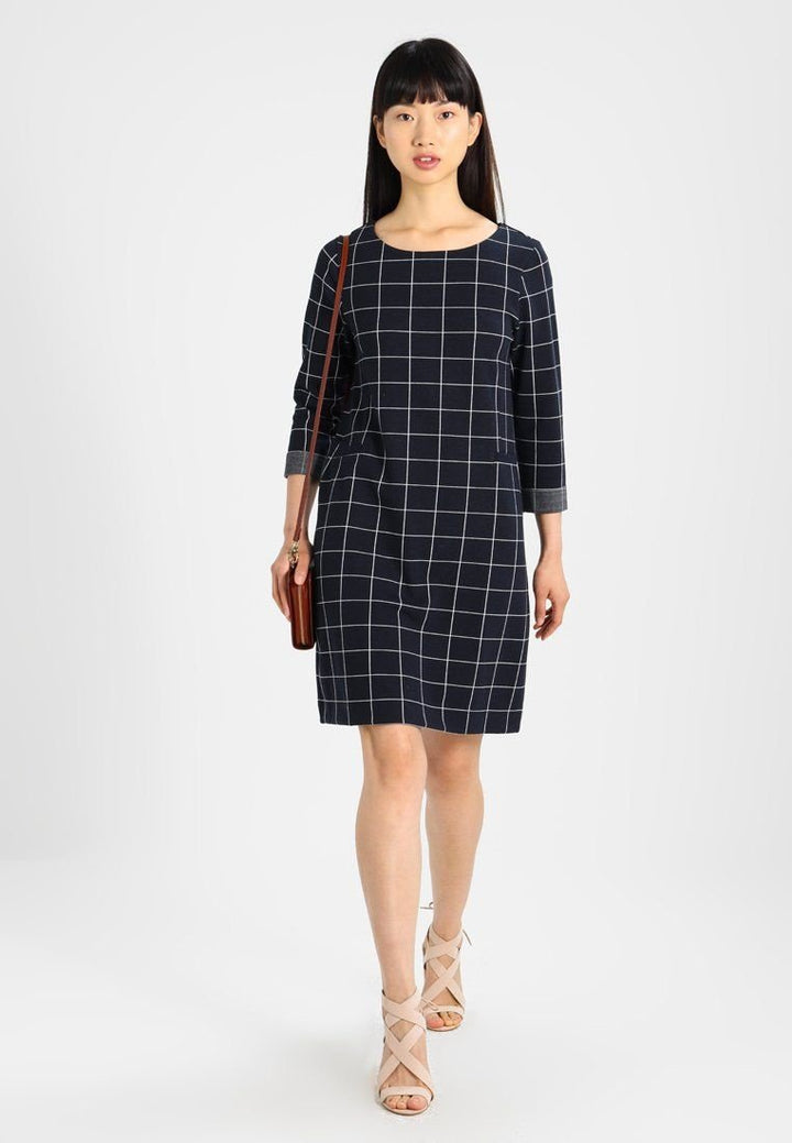 Fairtone Dress - Artwork Blue + White - Part Two
