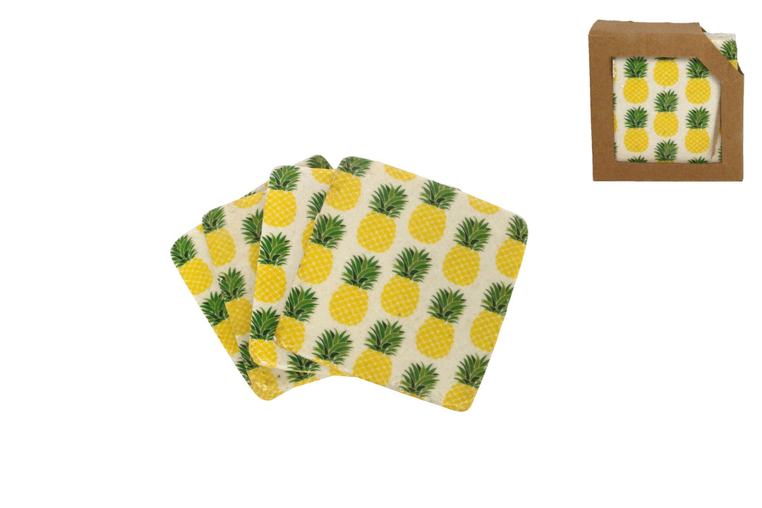 Pineapple Resin Coasters