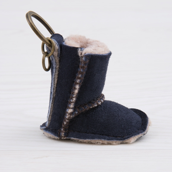 Sheepskin Boot Keyring by Celtic and Co