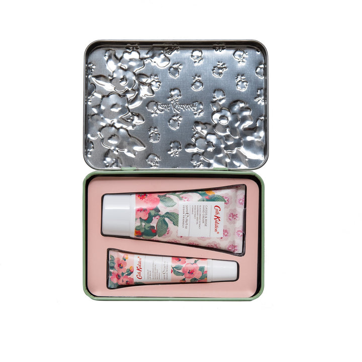 Cath Kidston Freston Cassis & Rose Hand & Lip Tin