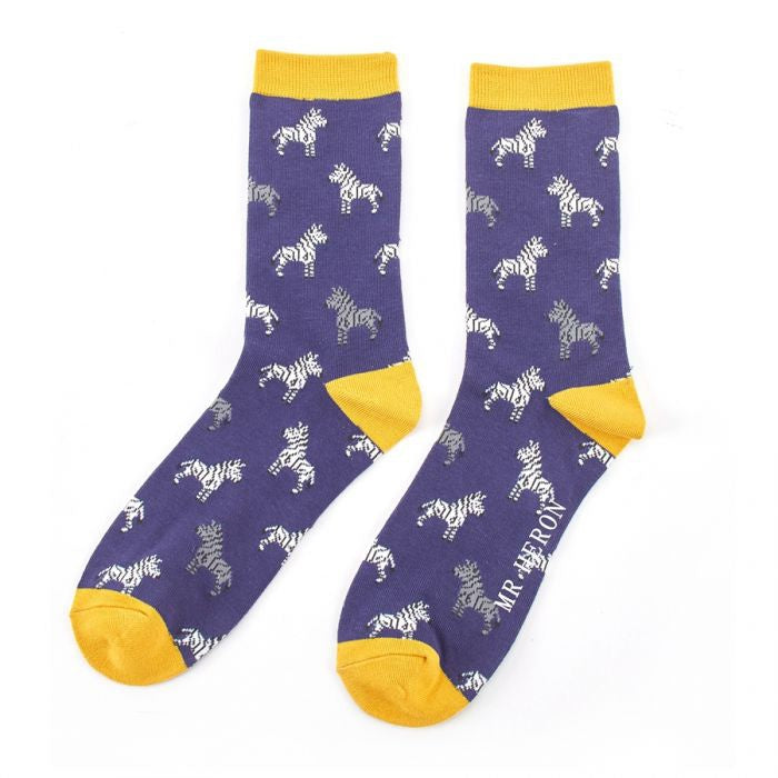 Bamboo Socks - Zebras