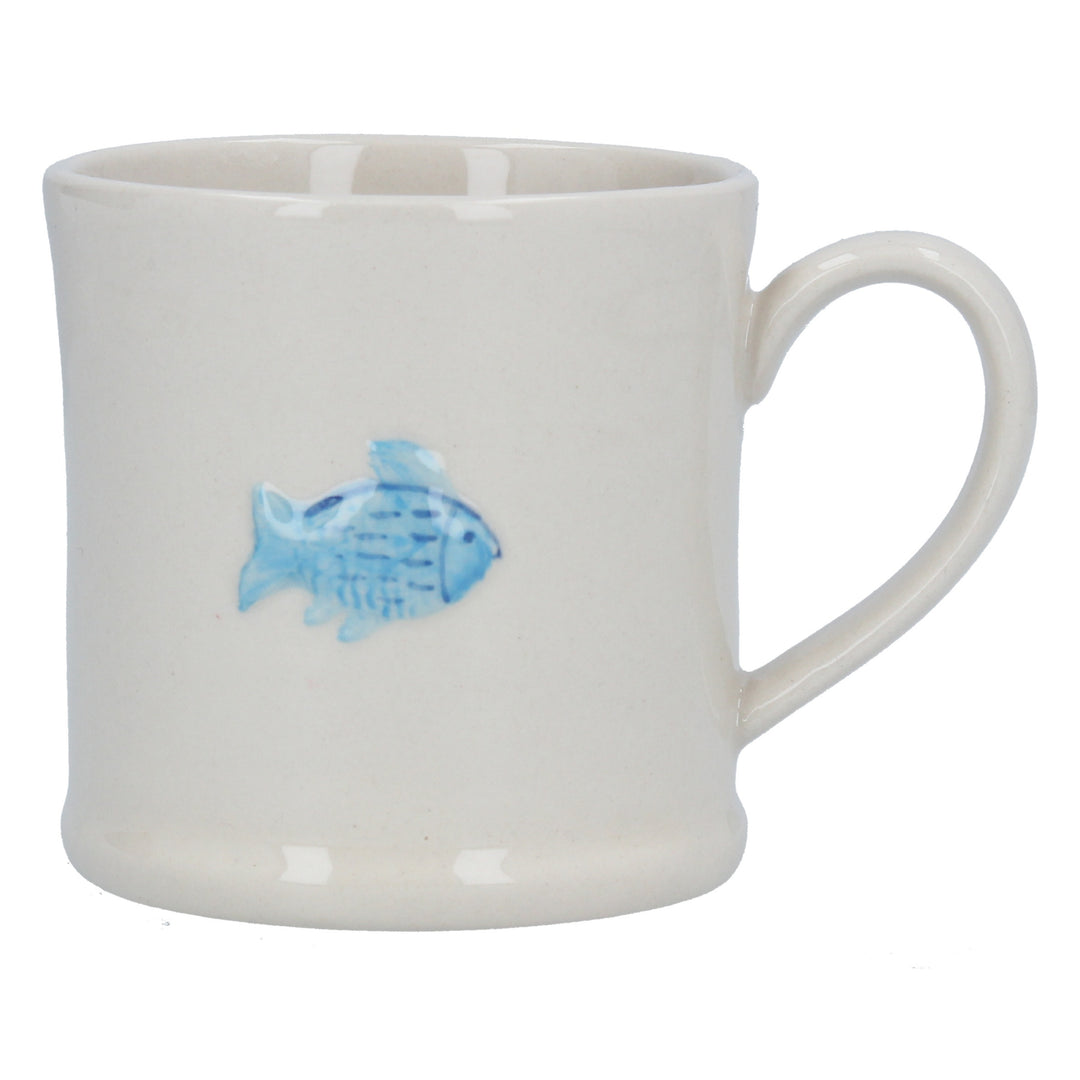 Ceramic Mini Mug with Fish