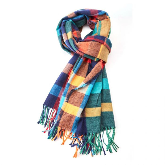Clara Tartan Scarf Multi
