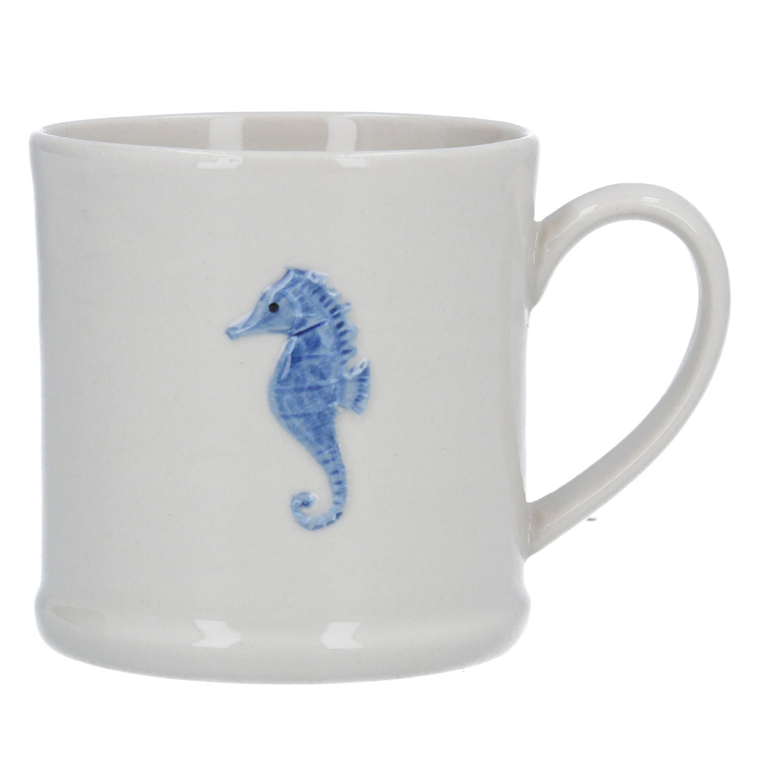 Ceramic Mini Mug with Seahorse