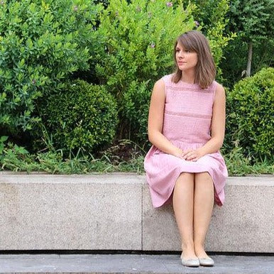 Hobara Dress - Dusty Pink