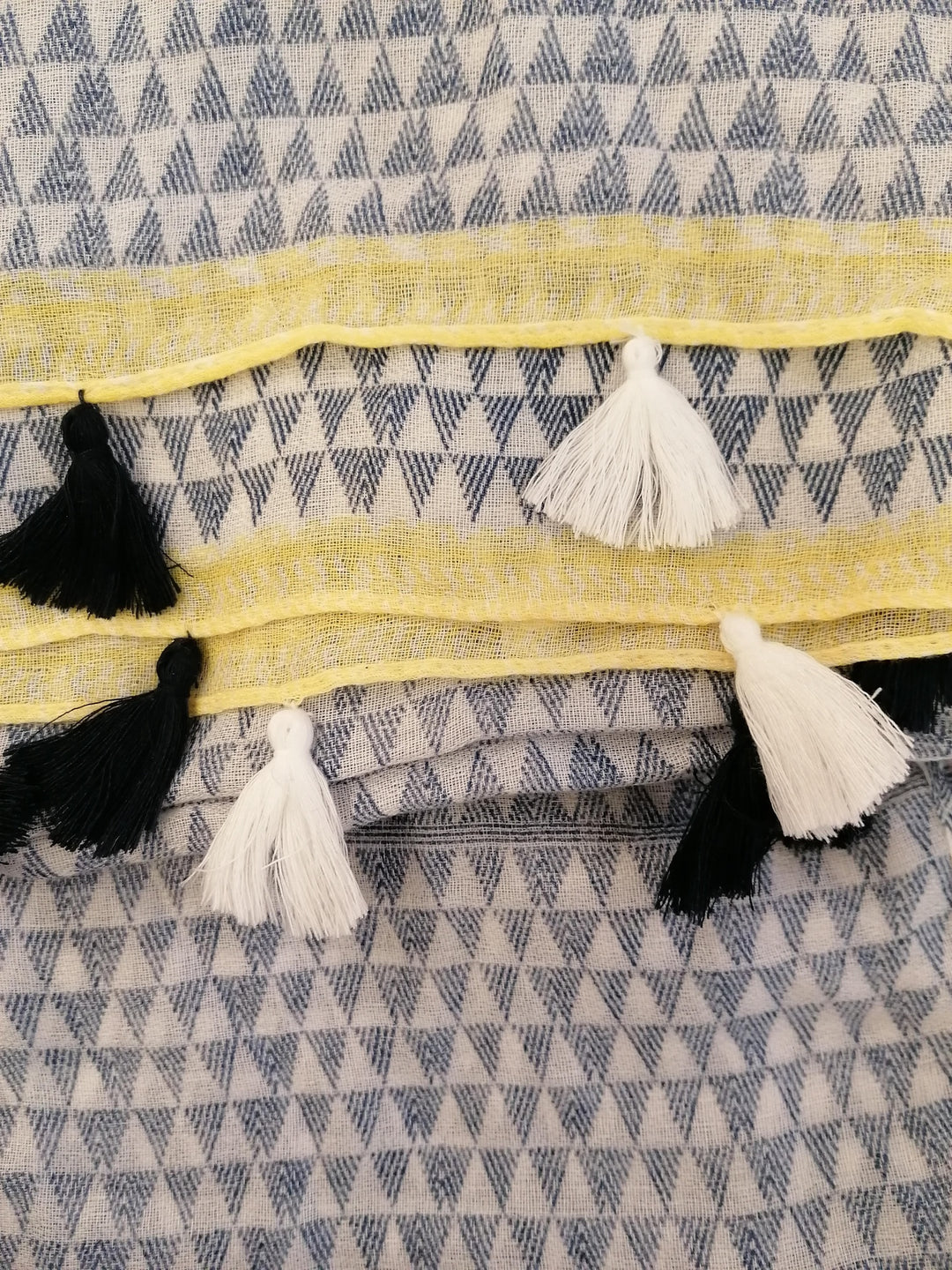 Wiwi scarf - Blue and Yellow