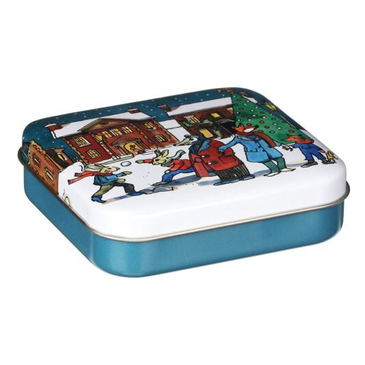 Winter Scene Mini Tin