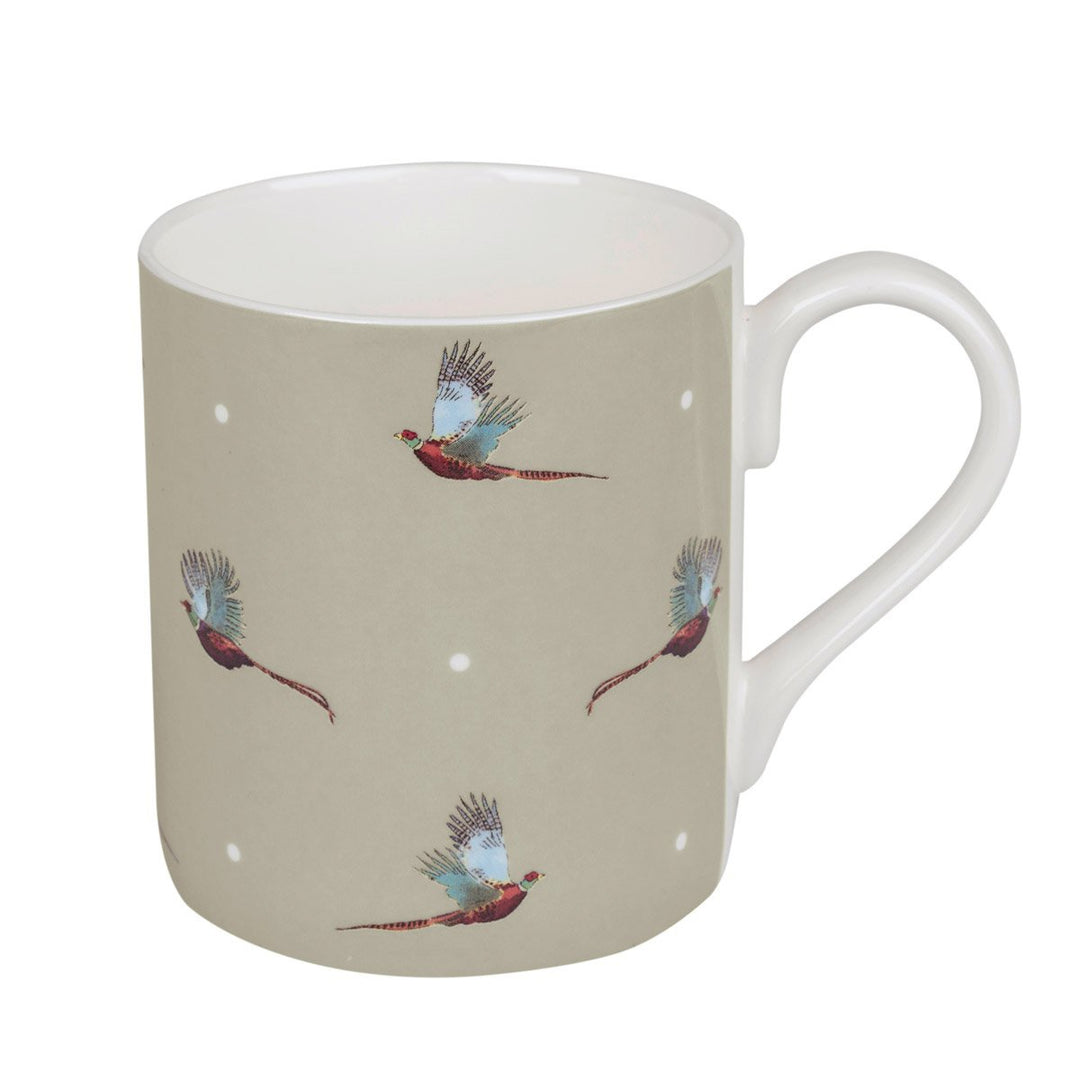 Coloured Pheasant Mug - Standard