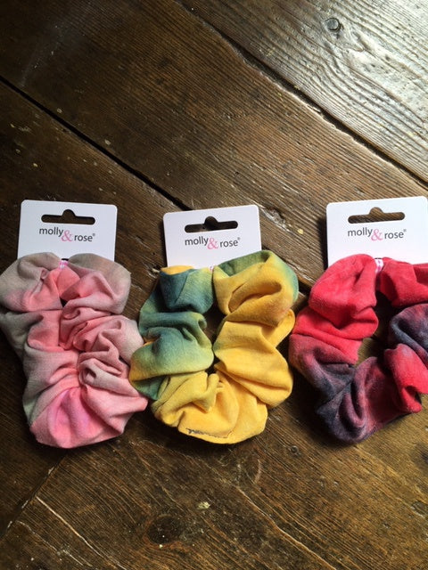Soft Fabric Scrunchie - Tie Dye