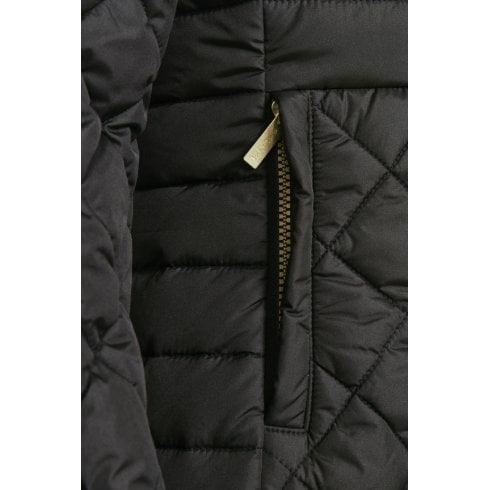 Sabina Quilted Jacket in Black