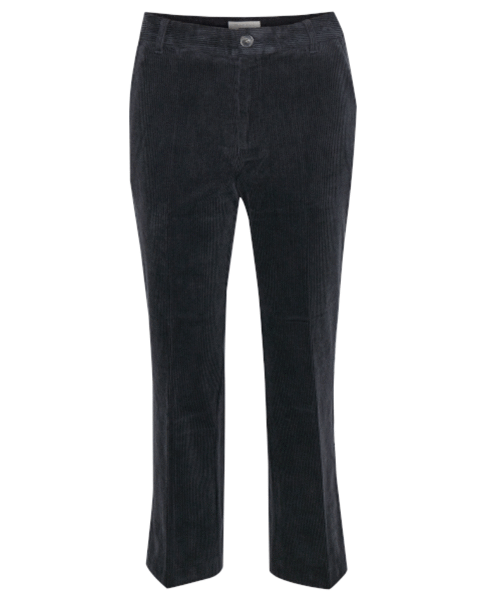 Misha Trousers in Dark Navy Long