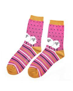 Sheep Friends Socks - Size 4-7