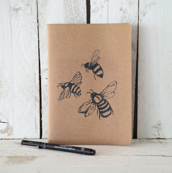 Exercise Size Screen Printed Notebook