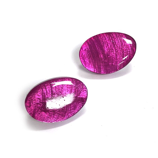 Oval Stud Earrings