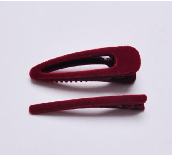 Set of 2 Velvet Hair Clips