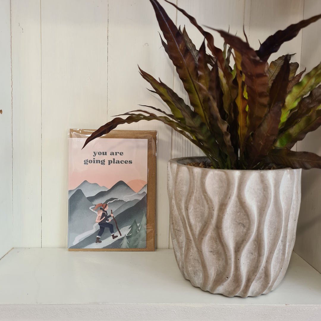 You Are Going Places Card