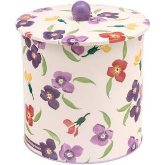 Biscuit Barrel in Tin
