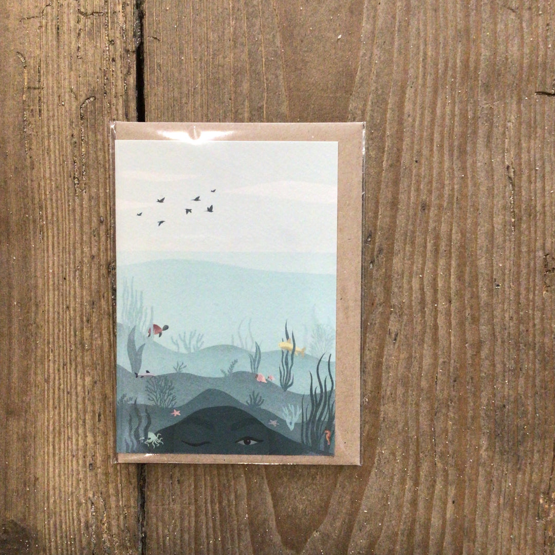 Resting Mother Sea Card