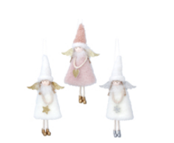 Pink & White Fairy Decoration