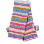 Rio Bamba Wristwarmers - Multi Coloured Stripes