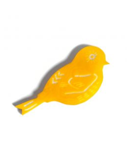 Woodland Friends Warbler Brooch
