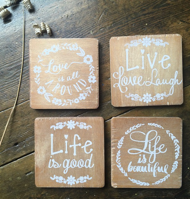 Wooden Coasters